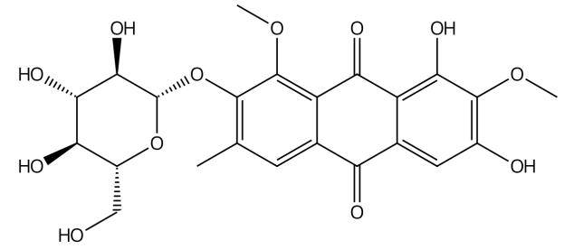 橙黄决明素-2-O-β-D-葡萄糖苷 | CAS No.439086-30-3