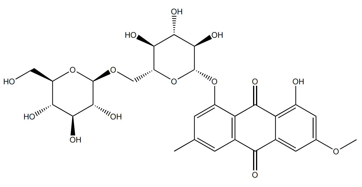 大黄素甲醚-1-O-β-龙胆二糖苷